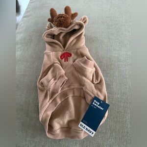 Pet Reindeer Hoodie - NWT - Old Navy size XS